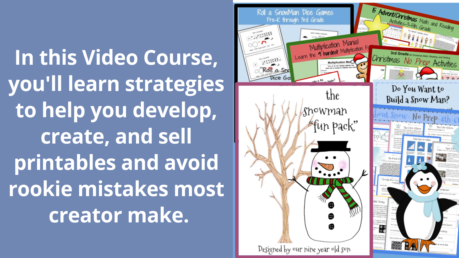 Selling Printables on TpT BUNDLE A Better Way to Homeschool