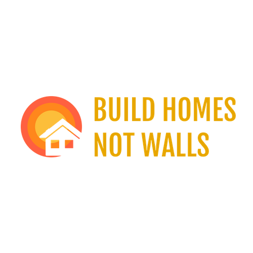 Build Homes, Not Walls logo
