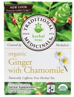 Organic Ginger with Chamomile from Traditional Medicinals