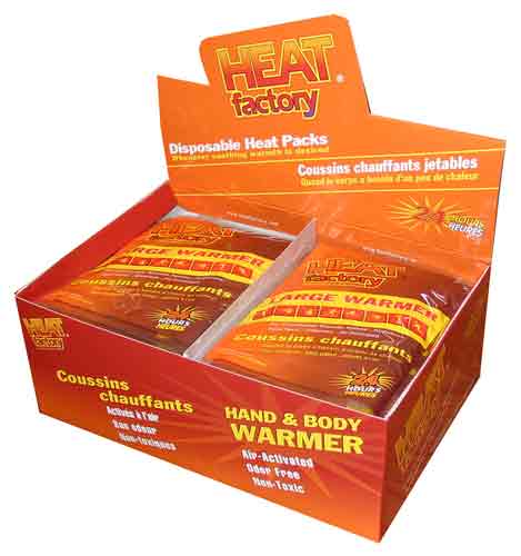 Heat Factory Body Warmer Large 30 Single Unit Pack 20+ Hours ...