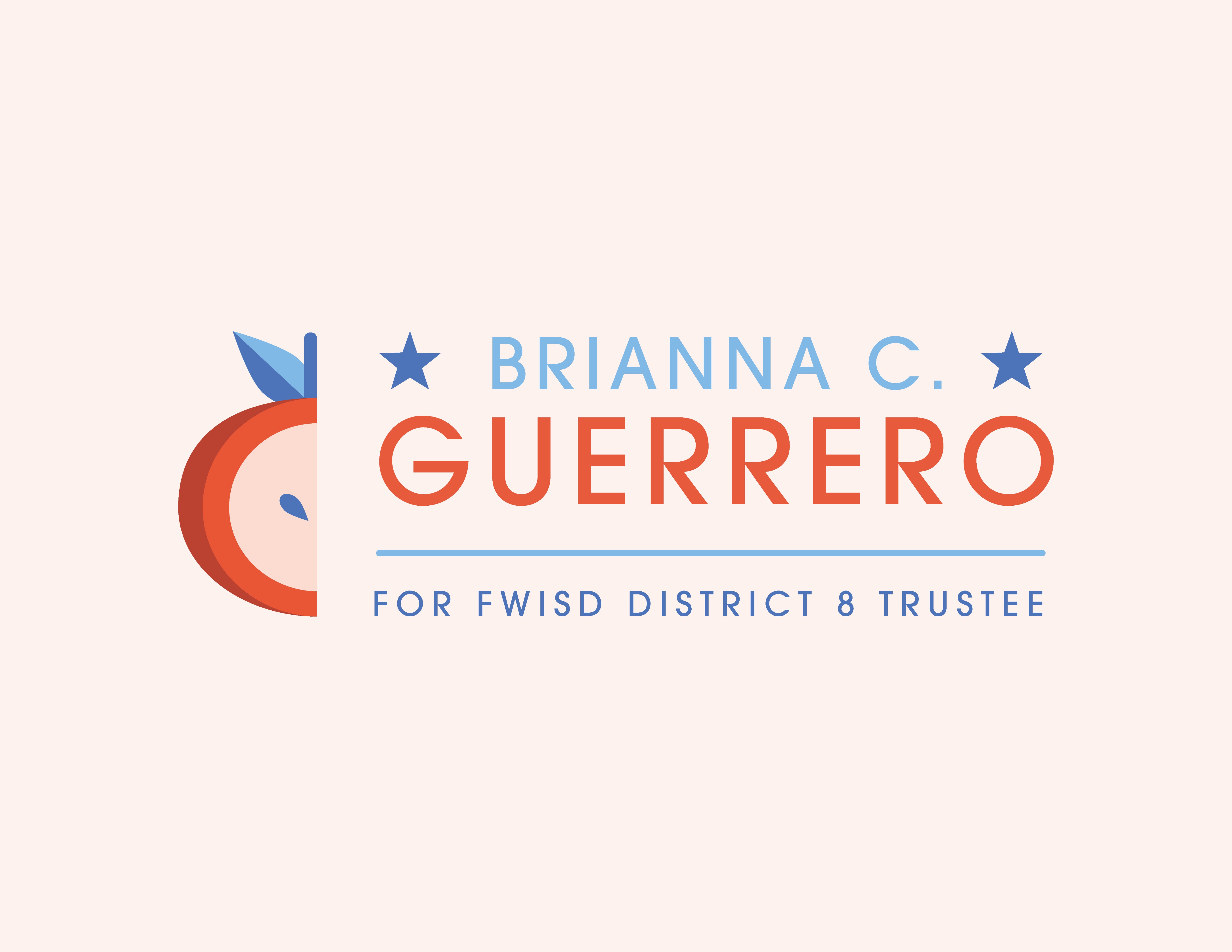 Brianna C. Guerrero for FWISD logo