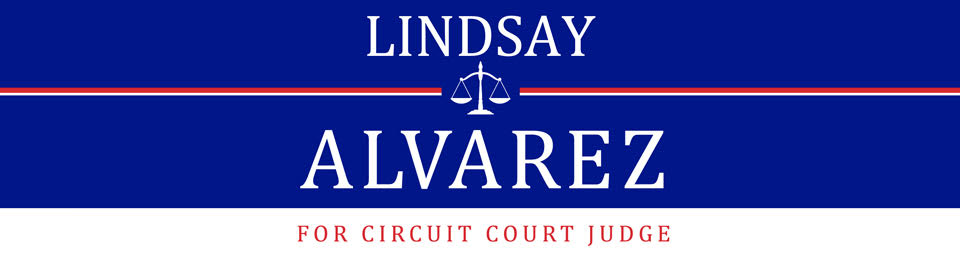 Lindsay Alvarez for Circuit Court Judge logo