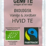 Vanilje & Jordbær Hvid te from Gemi Te