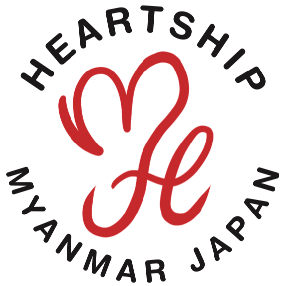 Heartship Myanmar Japan logo