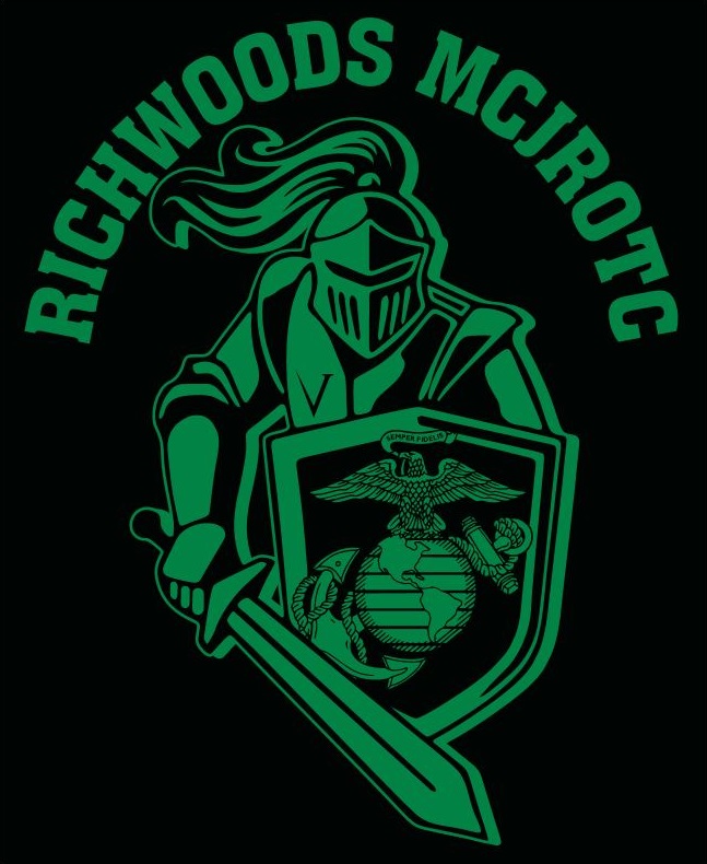 Richwoods High School/ United States Marine Corps JROTC logo