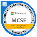 MCSE: Data Management and Analytics — Certified 2019