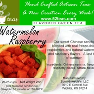 Watermelon Raspberry Green Tea from 52teas