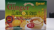 Lemon Honey Ginger tea from Honsei