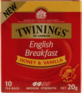 English Breakfast - Honey & Vanilla from Twinings