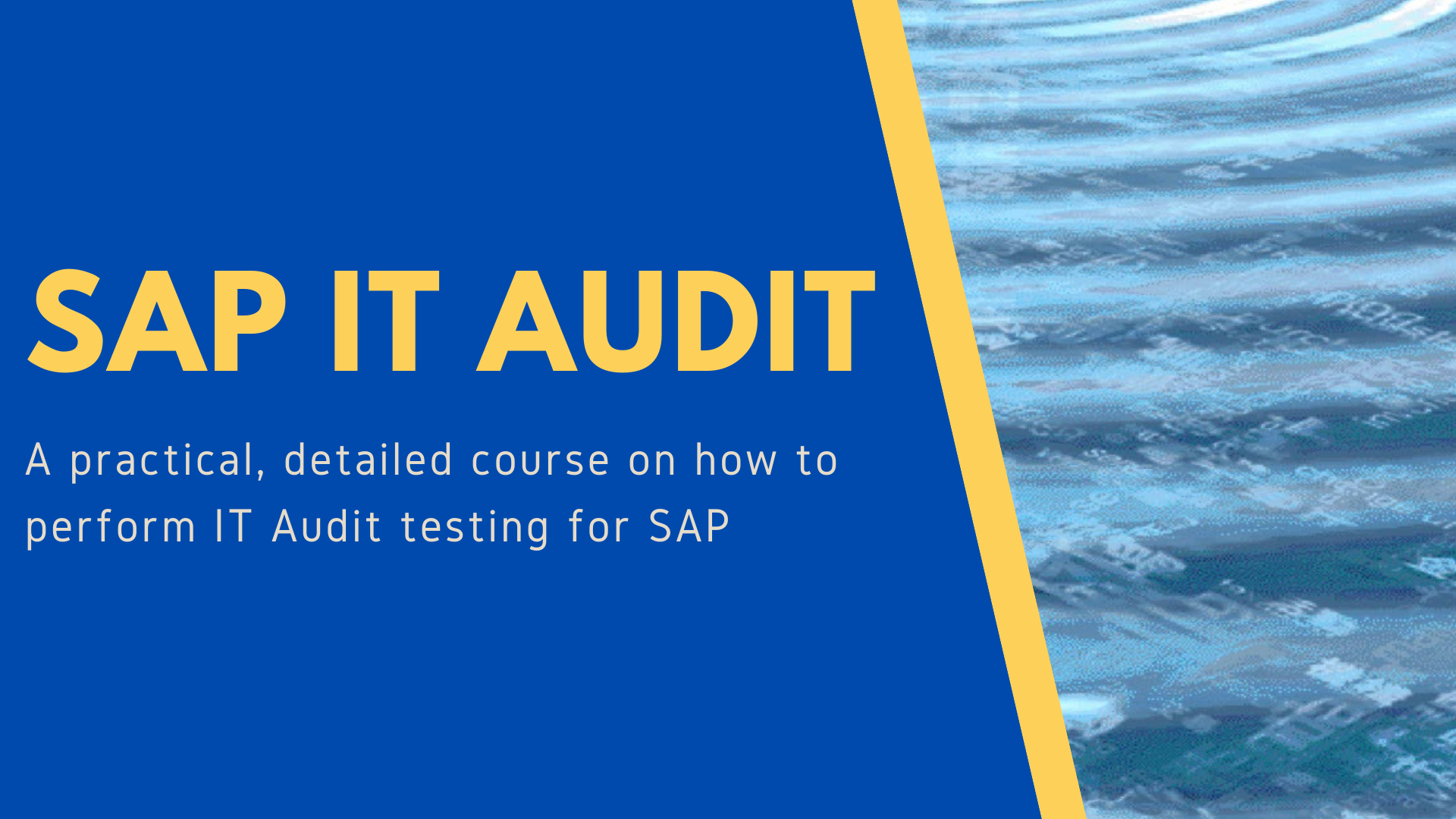 Audit program application controls your it career academy