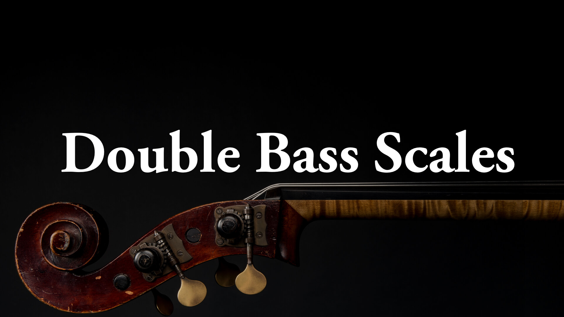 Double Bass Scales: The Play-Along Collection | Discover Double Bass