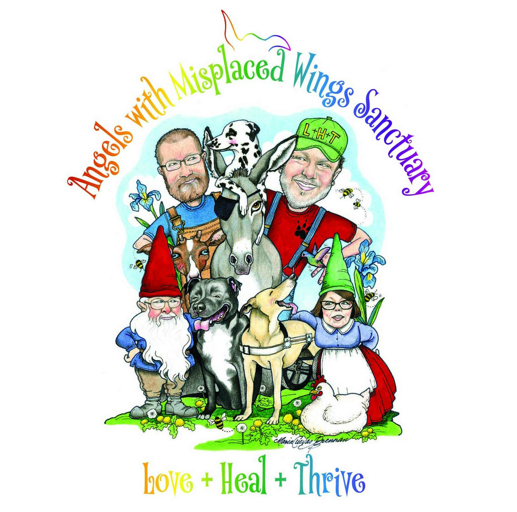 2023 Angels Calendar | Angels with Misplaced Wings Sanctuary (Powered