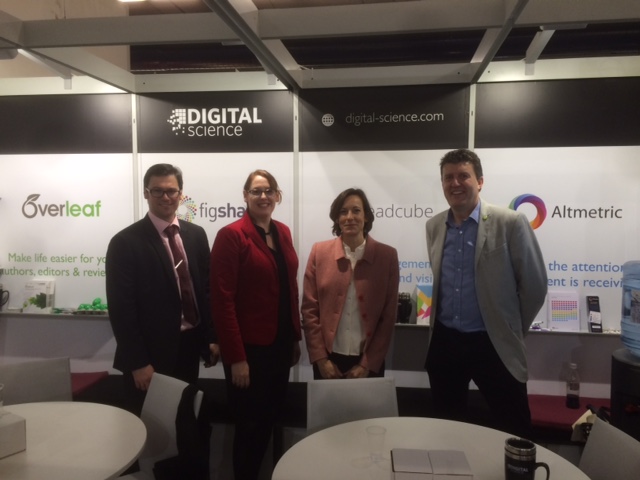 The Digital Science publisher team at Frankfurt Bookfair 2015