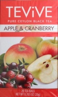 Apple & Cranberry Pure Ceylon Black Tea from TEViVe
