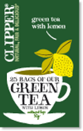 Green Tea with Lemon from Clipper