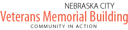 Nebraska City Veterans Memorial Building logo