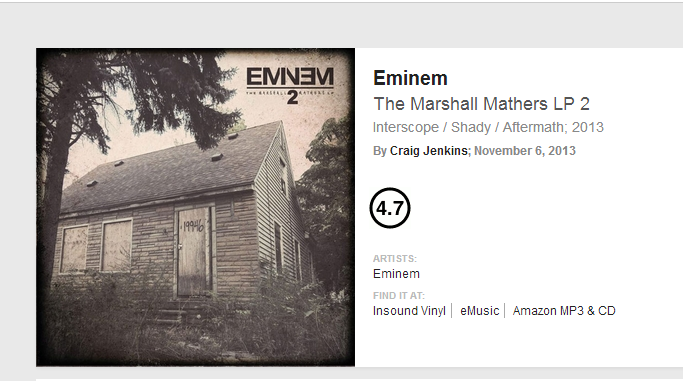 The Marshall Mathers LP 2 Official Review DDZcpYu1RbS6Yflpj5K5+Capture