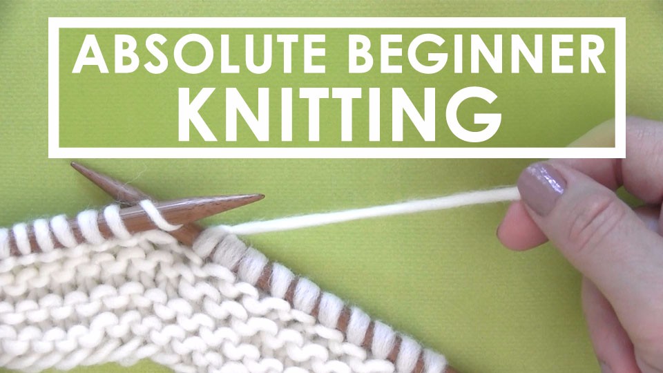 Absolute Beginner Knitting Series Studio Knit