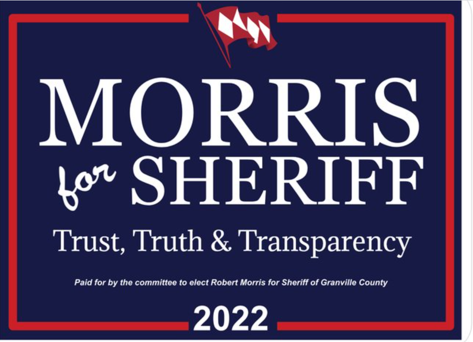 Robert Morris 4 Sheriff of Granville County logo