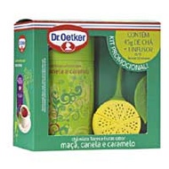 Chá misto flores e frutas saboar maçã, canela e caramelo from Dr. Oetker