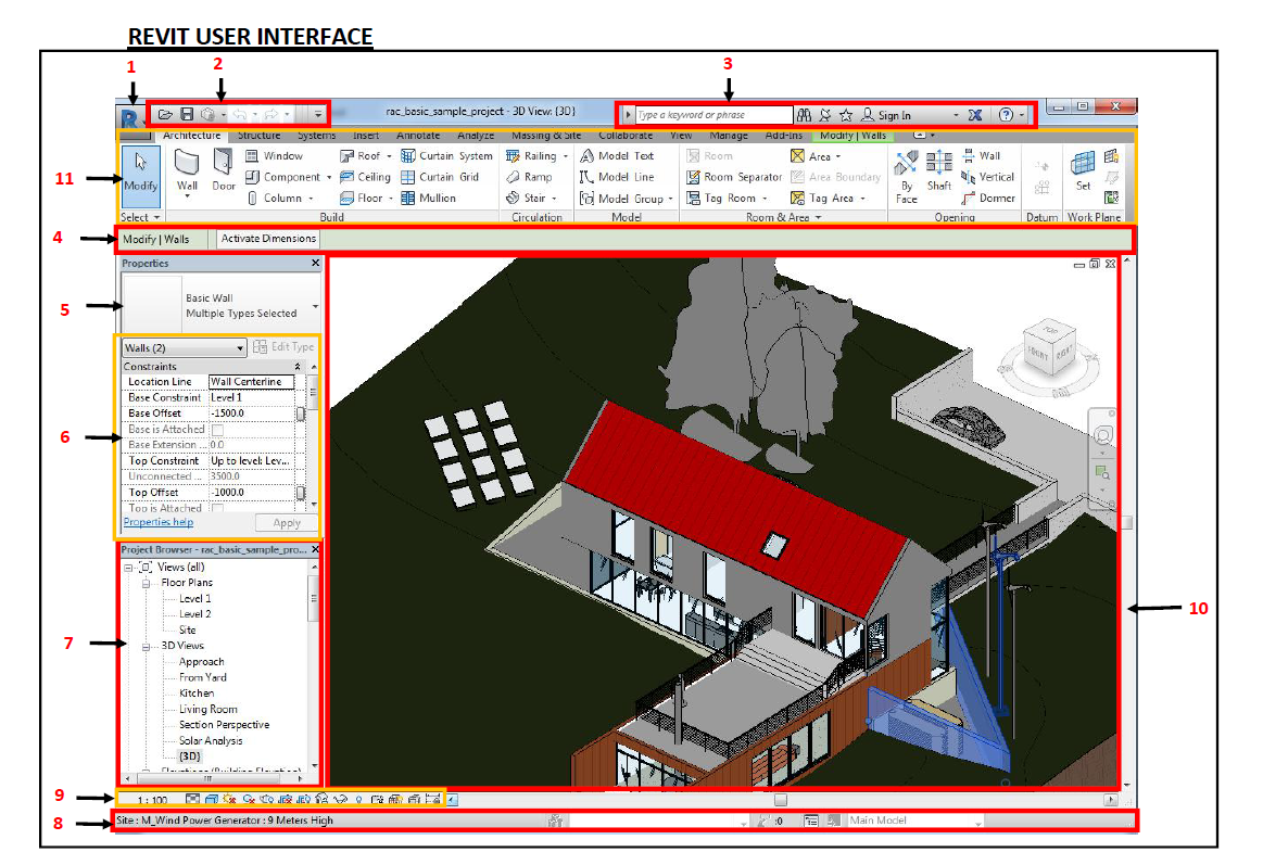 BIM Software Interface