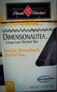 Vanilla Honeybush Herbal Tea from Kroger Private Selection 