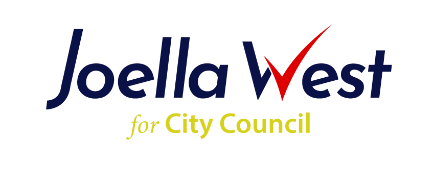 Joella West For Council logo