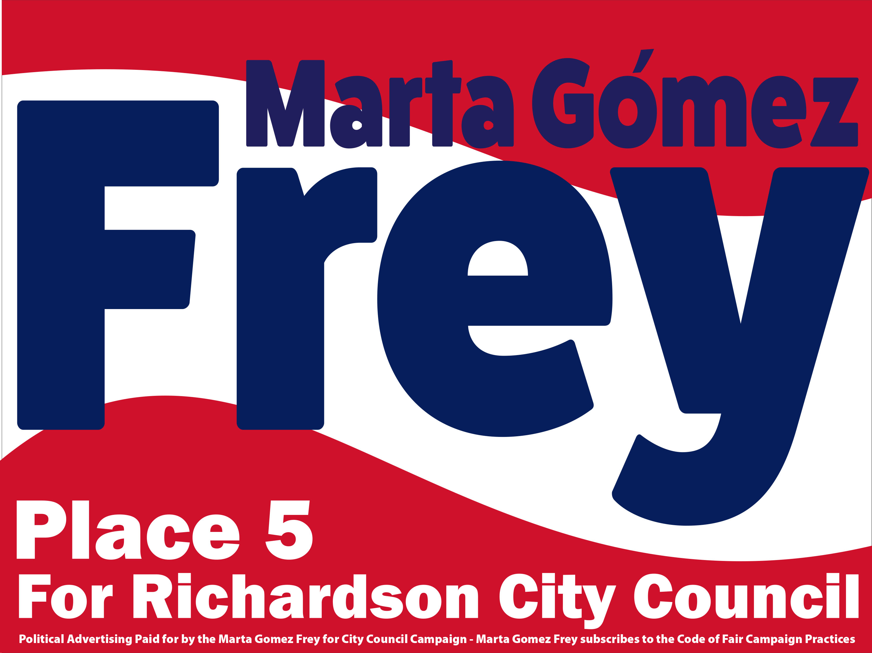 Frey for Richardson logo