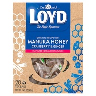 Manuka Honey Cranberry and Ginger from Loyd Tea