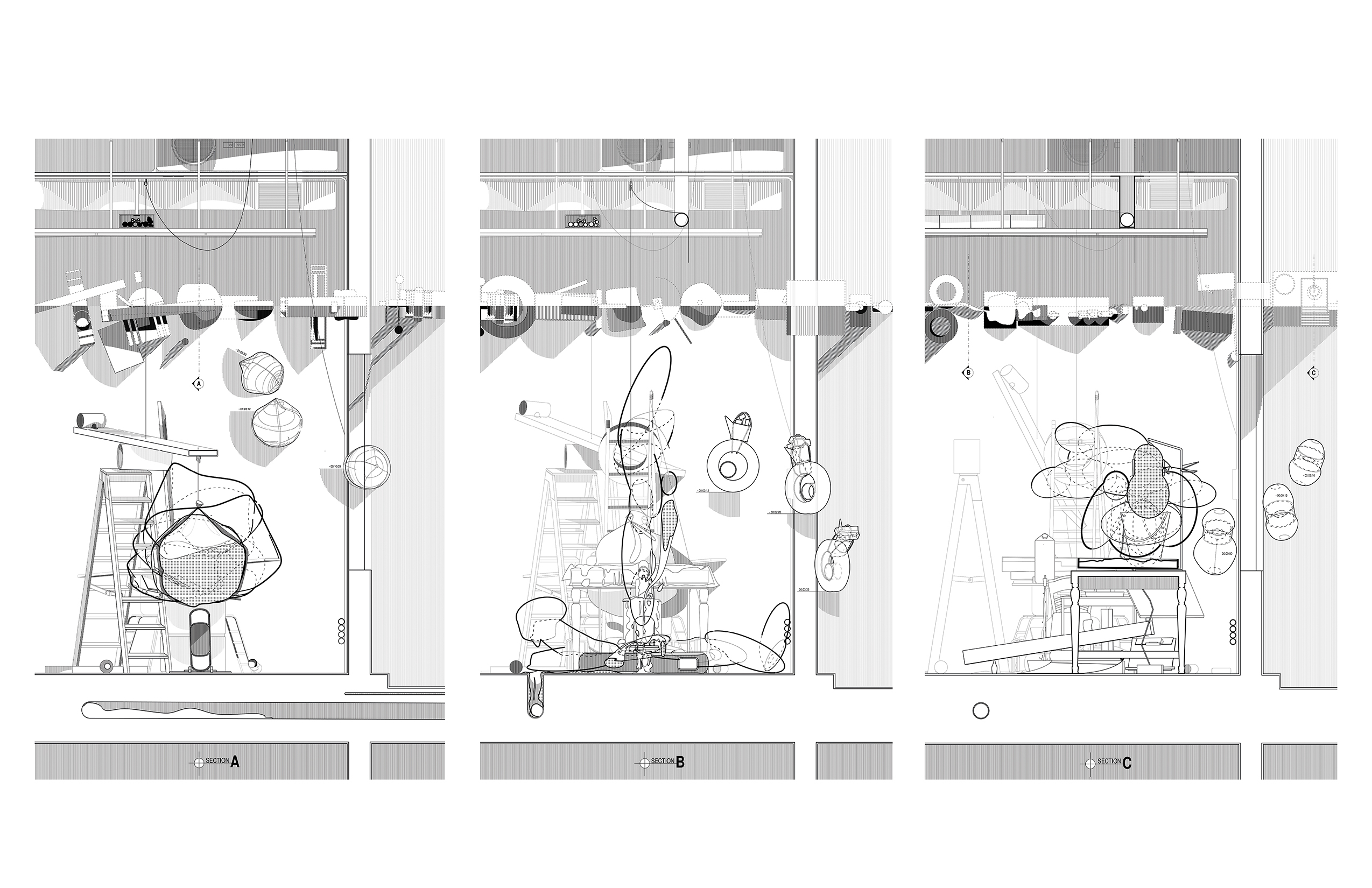 Section Drawing - Columbia GSAPP