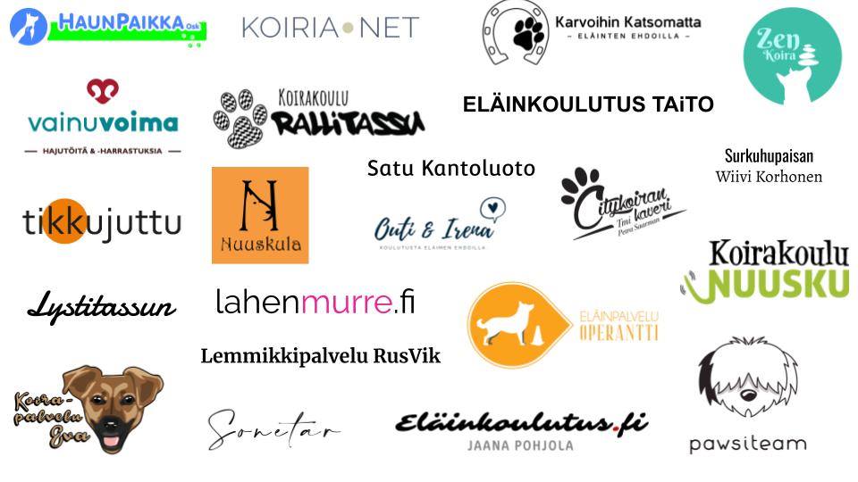 Eläinkoulutus.fi yhteistyökumppanit