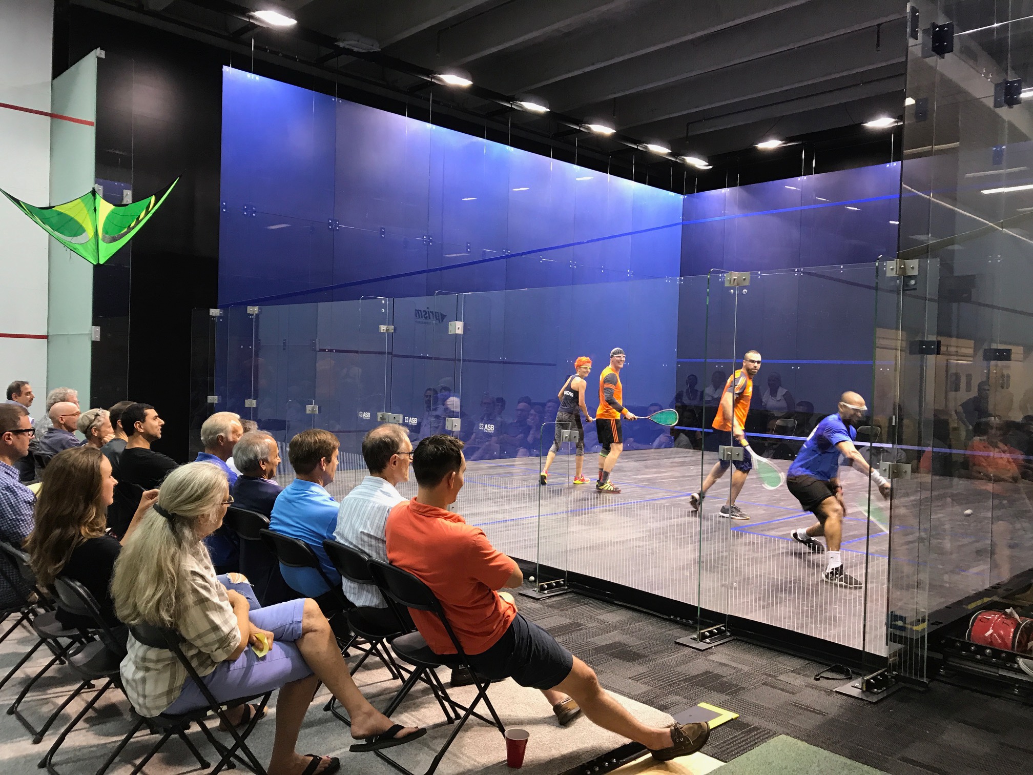 Washington State Open Results and New Doubles Court Seattle Squash