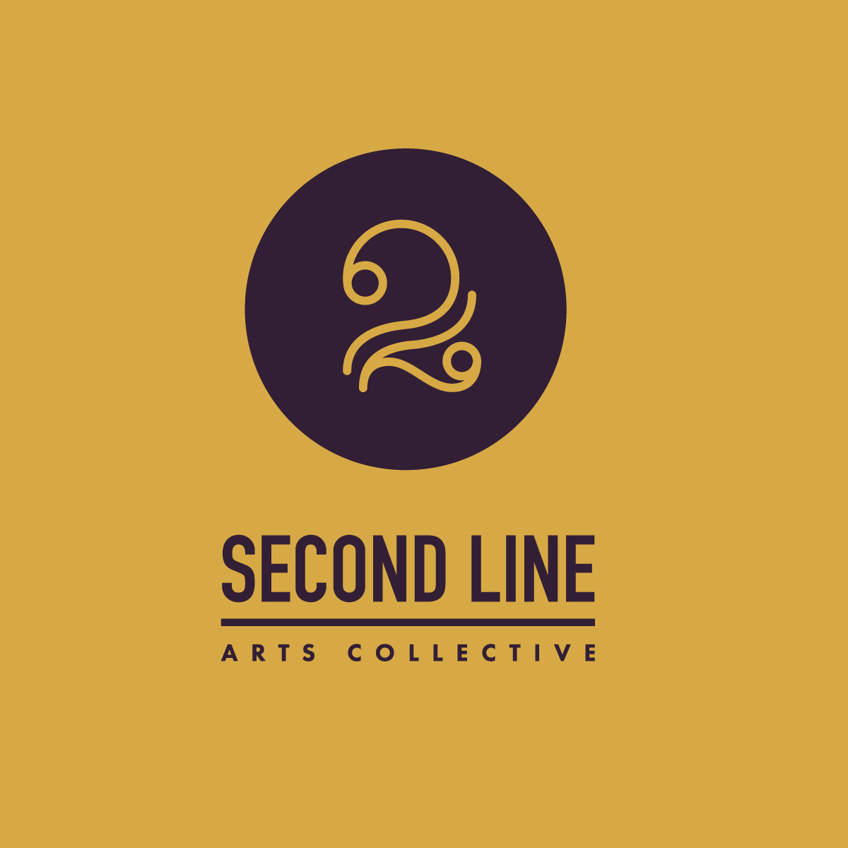 Second Line Arts Collective logo