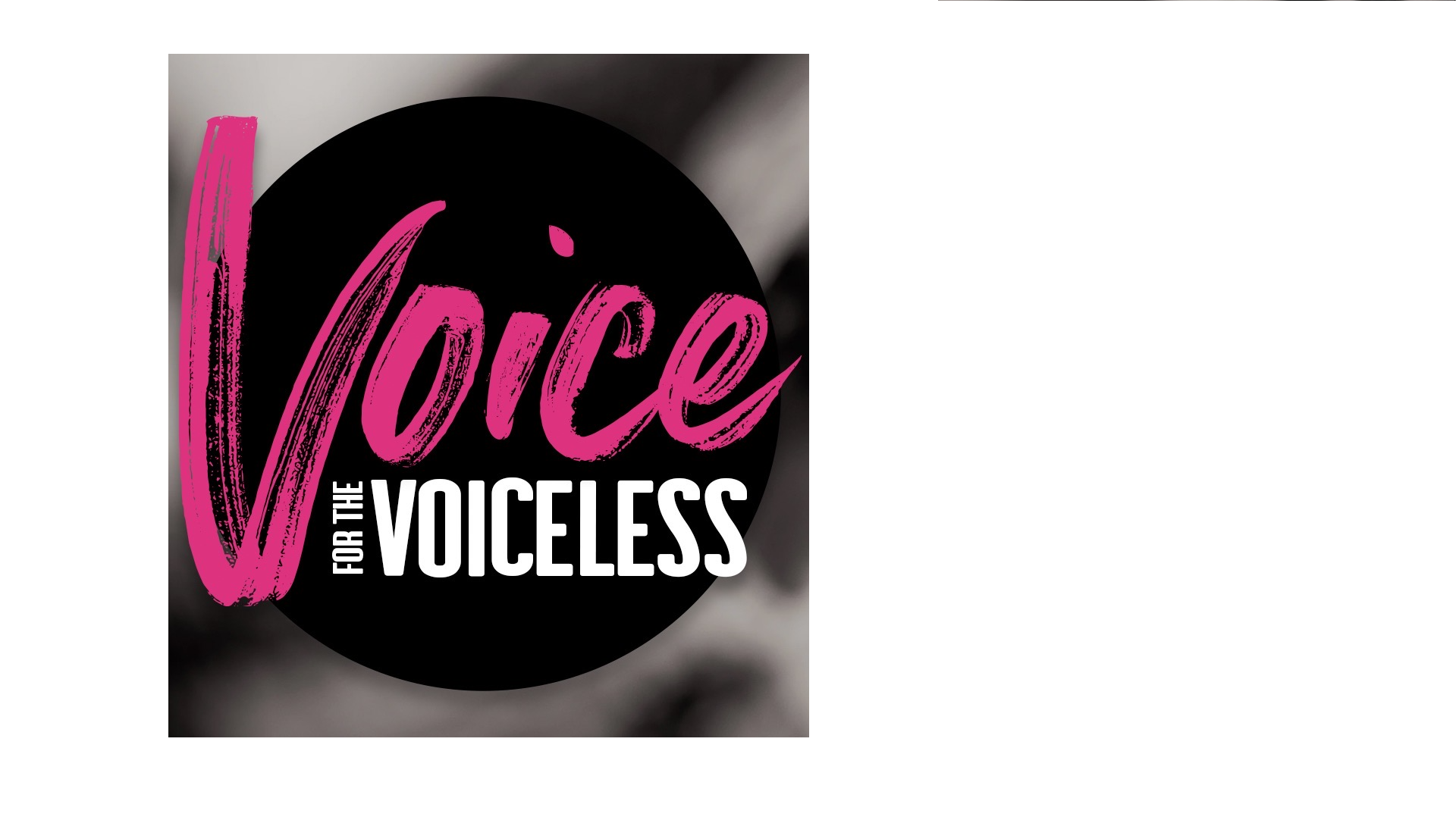 Voice for the Voiceless logo