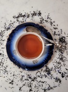 Audrey's French Beret Artisan Tea from Polly Singer Couture Tea