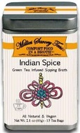 Indian Spice Green Tea Infused Sipping Broth from Millie's Savory Teas
