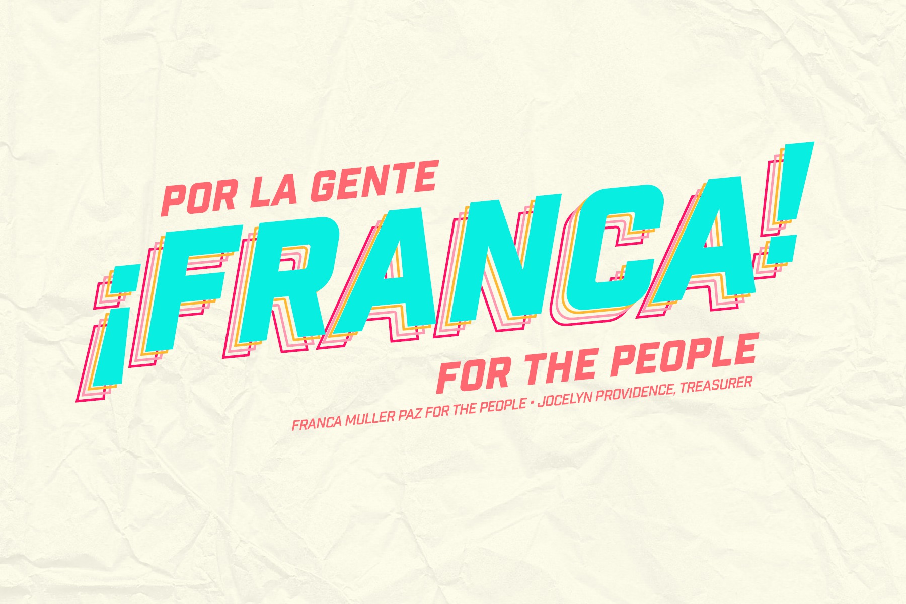 Franca Muller Paz for the People logo