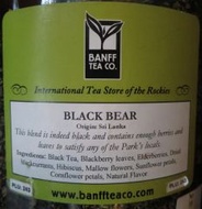 Black Bear Tea from Banff Tea Co