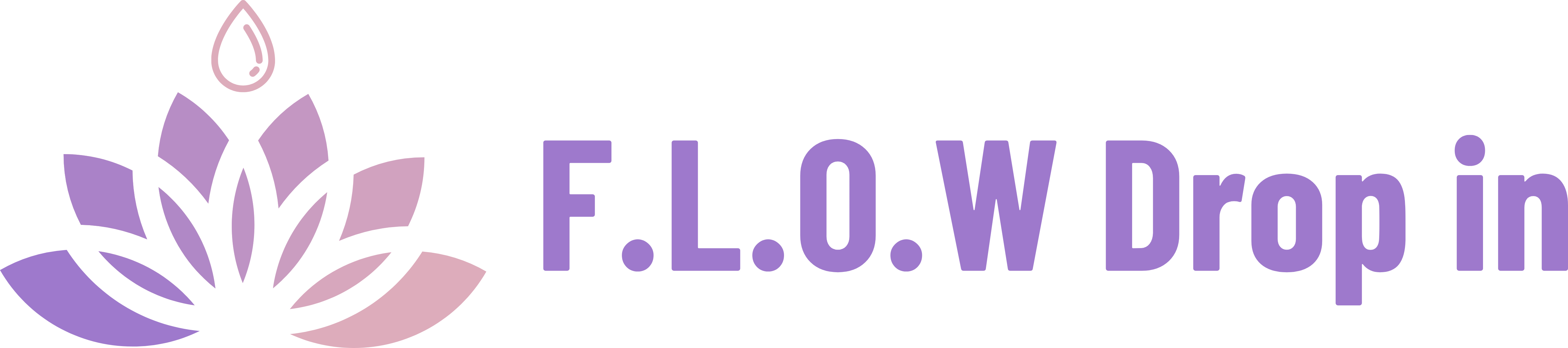 F.L.O.W Drop in logo