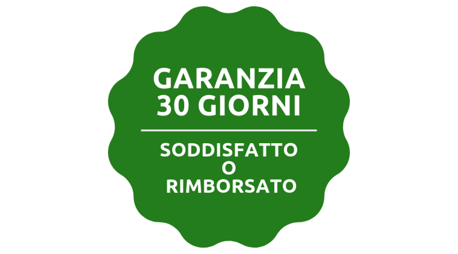 30 GIorni garanzia Corso Excel