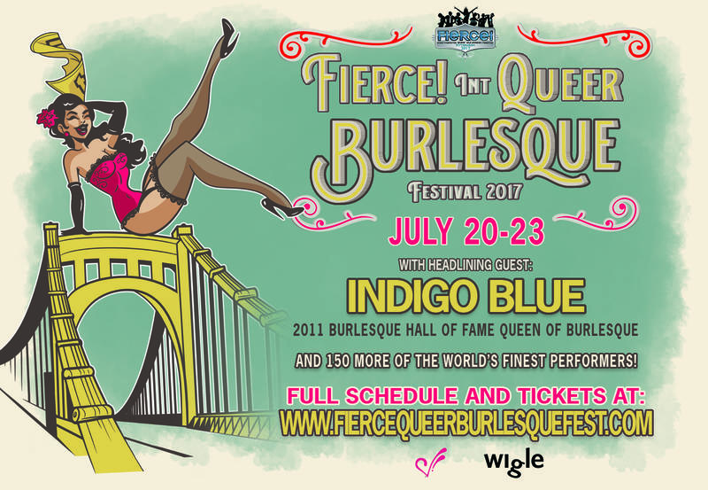 FIERCE International Queer Burlesque Festival 2017 Ad Printjpg