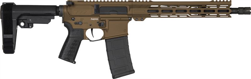 CMMG CMMG PISTOL BANSHEE MK4 5.56MM 12.5" 30RD W/RIP BRACE BRONZE