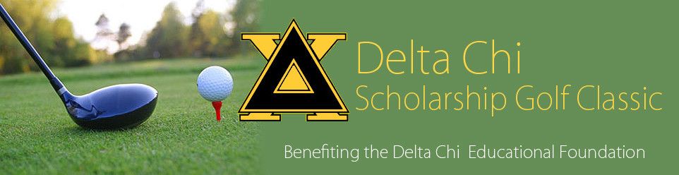 Delta Chi Scholarship Golf Classic logo