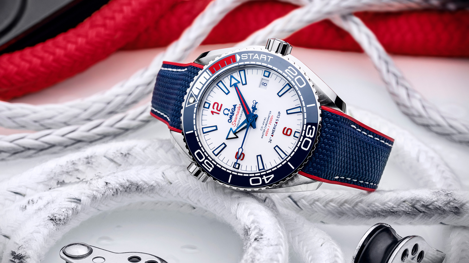 tambour regatta navy watch