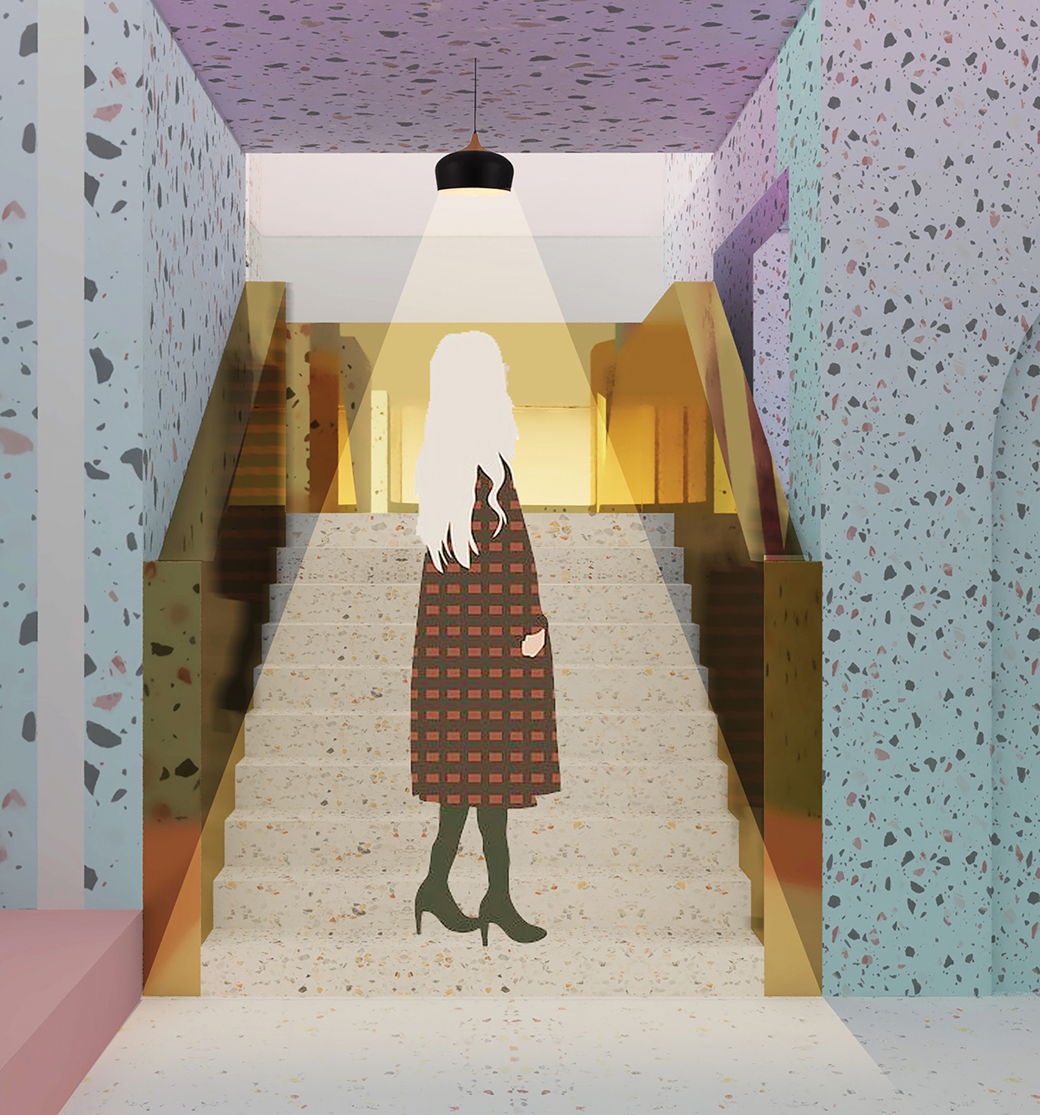 Perspective Drawing - Columbia GSAPP