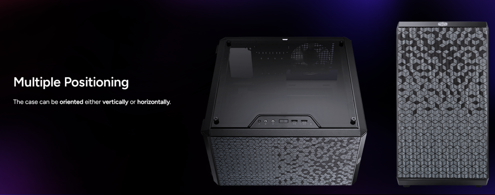 Cooler Master MasterBox Q300L Micro ATX Tower w/ Dust Filter