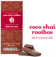 Coco Chai Rooibos Milk Chocolate from DAVIDsTEA