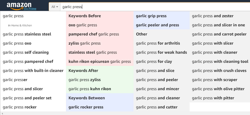 amz suggestion expander chrome extension