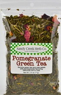 Pomegranate Green Tea from Sandy Creek Herb Co.