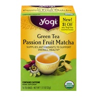 Green Tea Passion Fruit Matcha from Yogi Tea